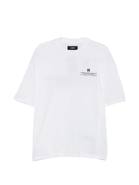 AMIRI Built On Dreams logo-print cotton T-shirt White AM326JR012