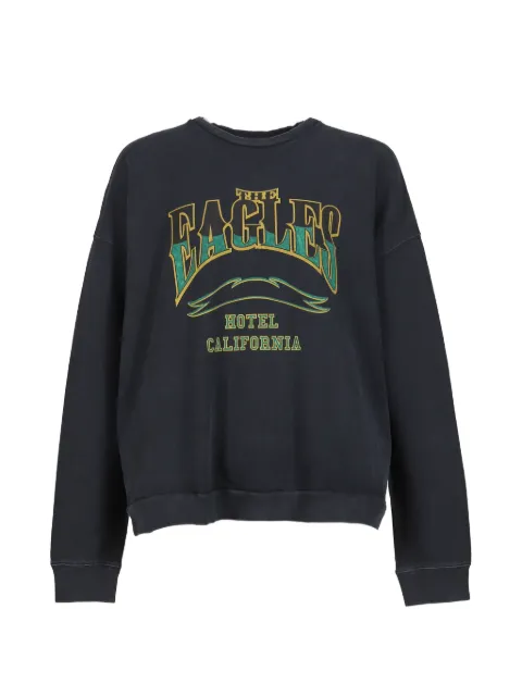 JUN/NAKAYAMA Eagles graphic-print sweatshirt Black JNFW25009BLK