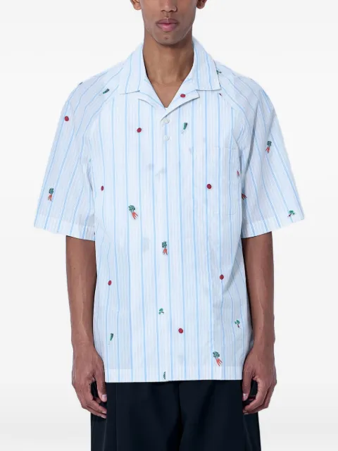 Jacquemus patterned polo shirt Blue 26ESHM00573A