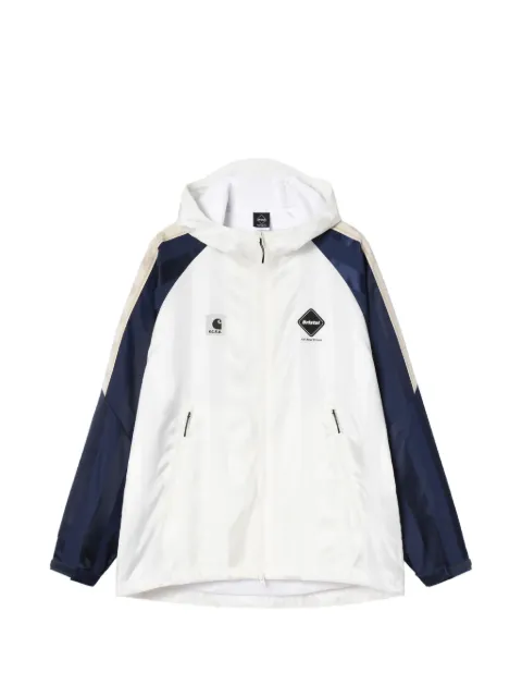 Carhartt WIP x F.C.Real Bristol zip-up hooded jacket White A261046