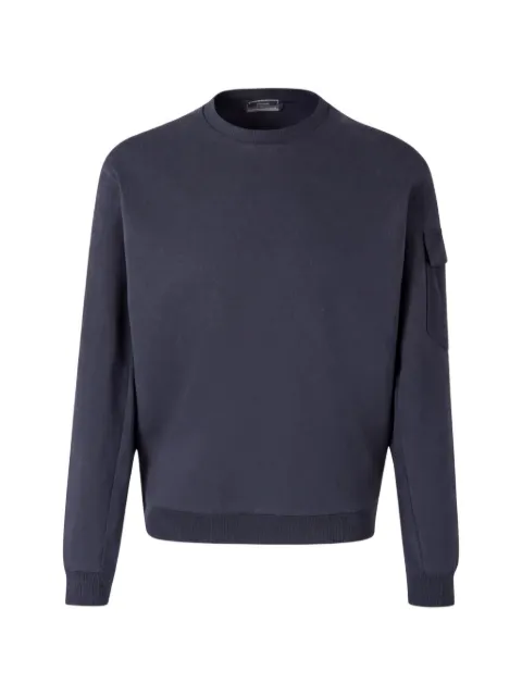 Herno flap-pocket sweatshirt Blue JG000278U56031