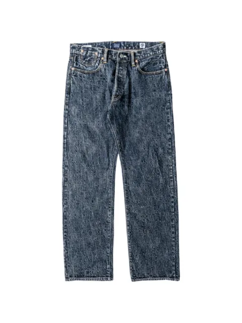 NBDN Denim Saiko stonewashed straight-leg jeans Blue SAIKOSTONEWASHED