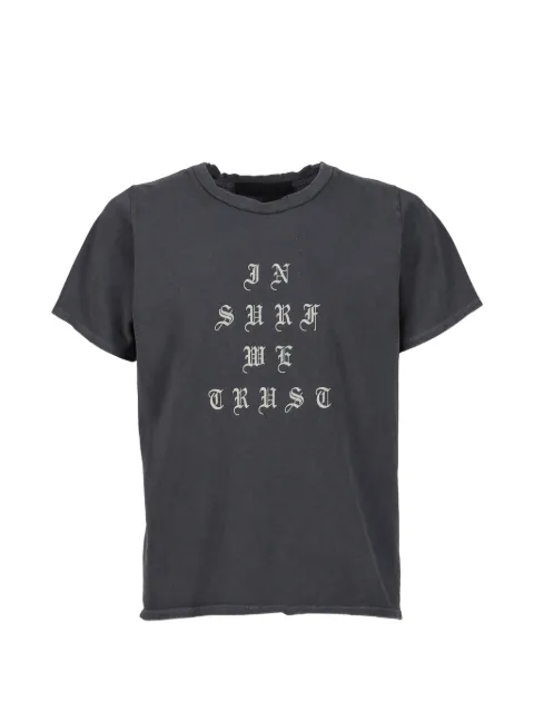 JUN/NAKAYAMA I.S.W.T graphic-print T-shirt Black JNFW25005