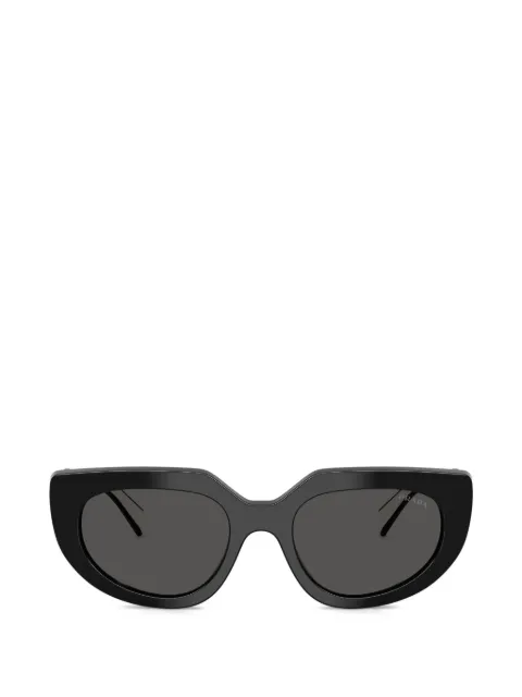 Prada Eyewear geometric-frame sunglasses White PRD02S