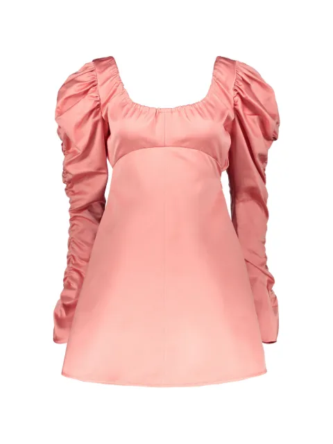 Ellery gathered-sleeve dress Pink ELPF20DR00000003