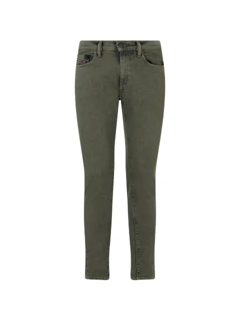 Diesel skinny-fit distressed jeans Green A0290109A50