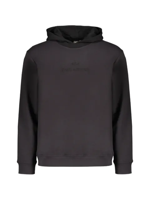 Paul & Shark logo-embroidered hoodie Black 26411823
