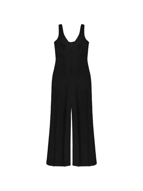Ellery wide-leg sleeveless jumpsuit Black 9FP447CR