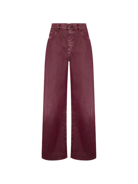 Diesel high-waisted wide-leg jeans Red 00S57B0091T