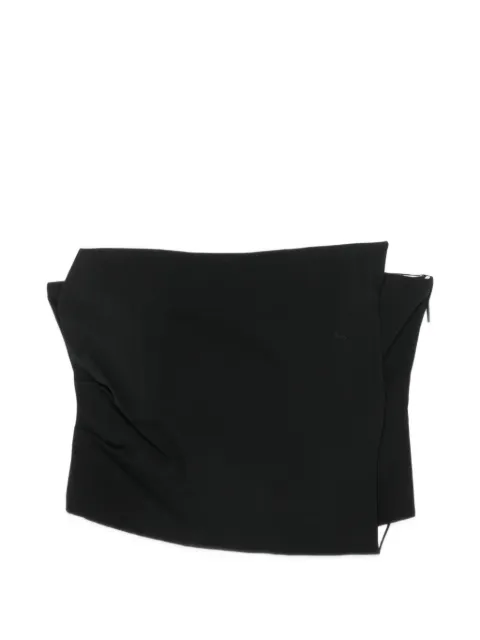 SIR. Rivoli pinstripe-panel bandeau top Black SIR1262022