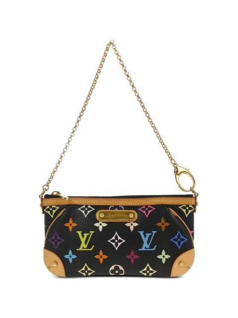 Louis Vuitton Pre-Owned x Takashi Murakami 2012 MM Pochette Milla handbag Black 126580