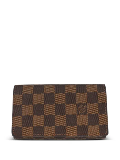 Louis Vuitton Pre-Owned 2009 Billets Tresor Damier Ebène wallet Brown 117840