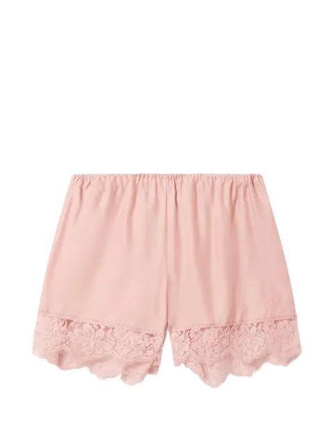 Stella McCartney lace-trimmed shorts Pink 6440373IU223