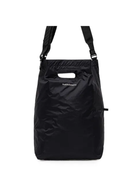 Peak Performance Street logo-print tote bag Black G80053