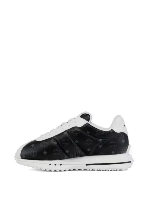 MCM Visetos-print leather sneakers Black 62MEXGSAS01BK045