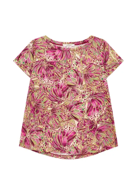 MALIPARMI Summer Nomade shell-patterned T-shirt Pink JK029570673B7008