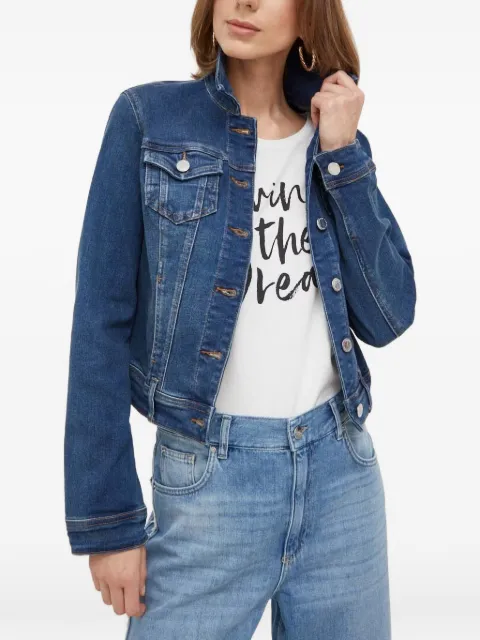 Morgan button-fastening denim jacket Blue VPOMI