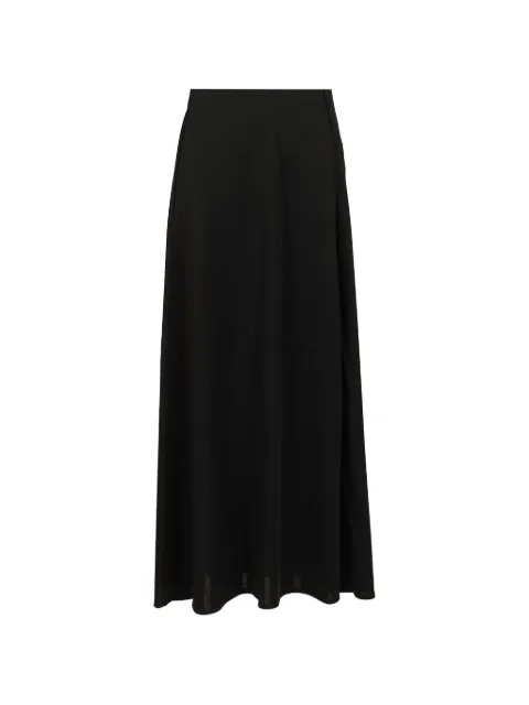 Max Mara wool pleated skirt Black 2611771018600