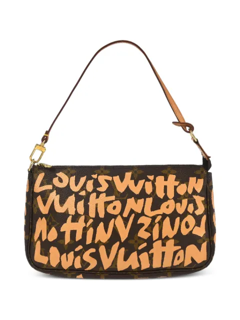 Louis Vuitton Pre-Owned 2001 Graffiti Pochette Accessoires handbag Brown 136432