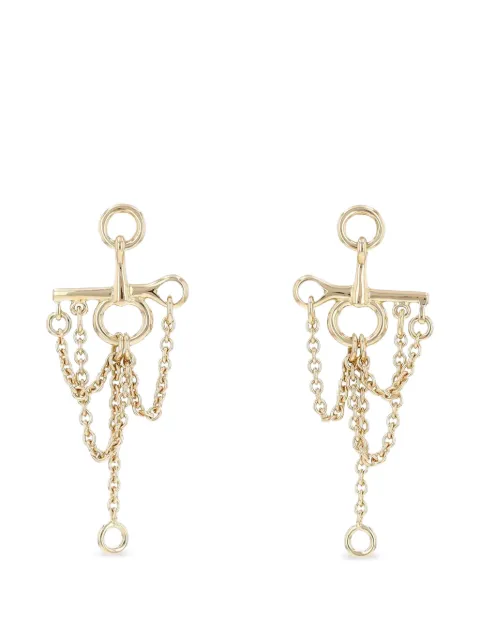 Hermès Pre-Owned 2010 Amazone chain earrings Gold 430990