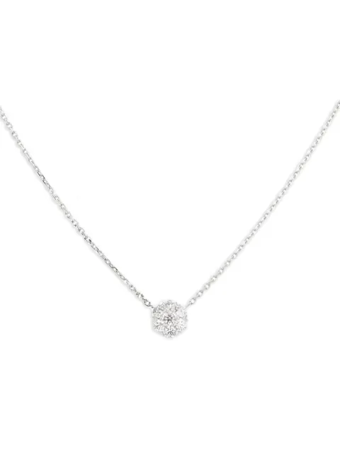Van Cleef & Arpels 2008 Fleurette diamond necklace Silver 426482