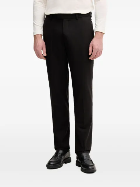 Sisley pressed-crease tailored trousers Black 49B3SF05R