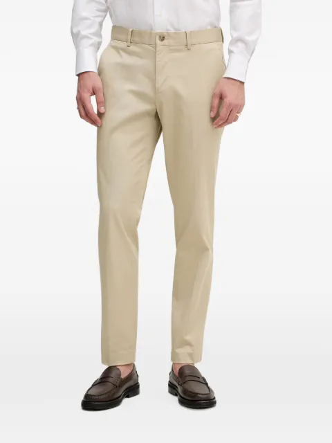 Sisley pressed-crease chino trousers Neutrals 4LWZSF05Z