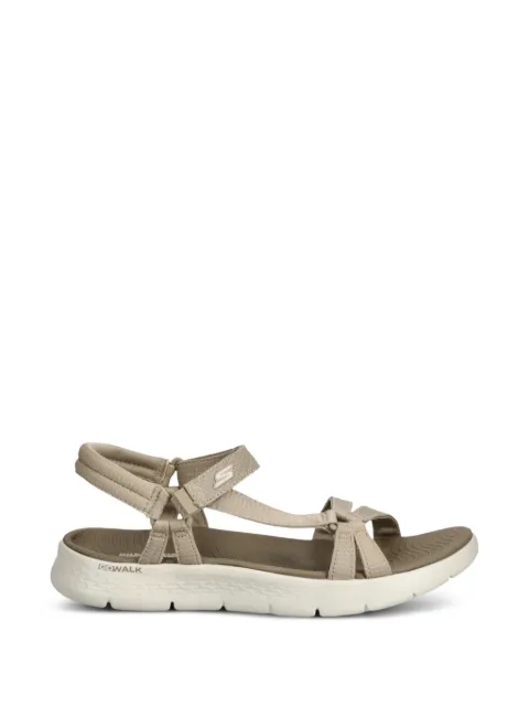 Skechers GoWalk Flex touch-strap sandals Neutrals 141451