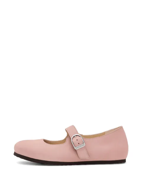 Birkenstock Santa Clarita leather ballet flats Pink 1031550