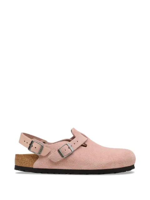 Birkenstock Tokio buckle-fastening suede mules Pink 1031636