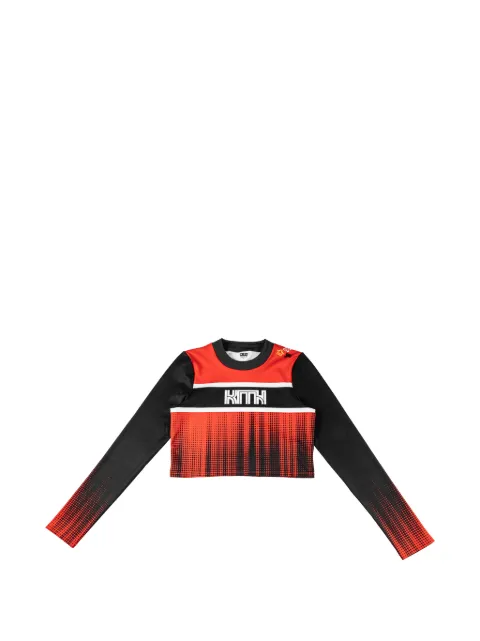 KITH Valen Surge logo-print top Red KHW030411616