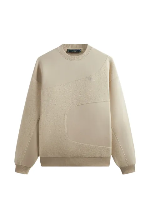 KITH Madison curved-seam sweatshirt Neutrals KHM031531262
