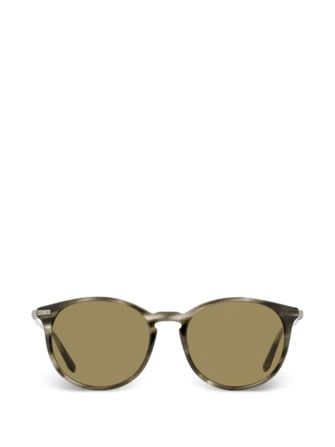 Ferragamo Eyewear 911 round-frame sunglasses Brown SF911SCP53003