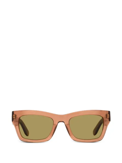 Ferragamo Eyewear rectangle-frame sunglasses Orange SF996SCP51643