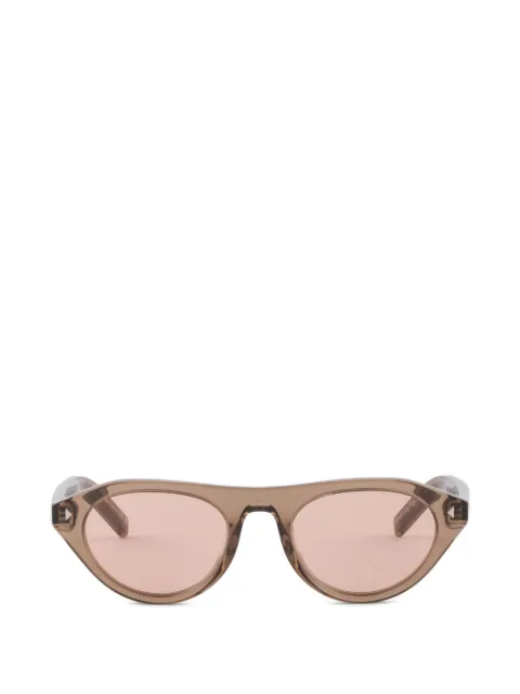 Prada Eyewear sunglasses with iconic metal plaque Brown SPRB15CA052E28I