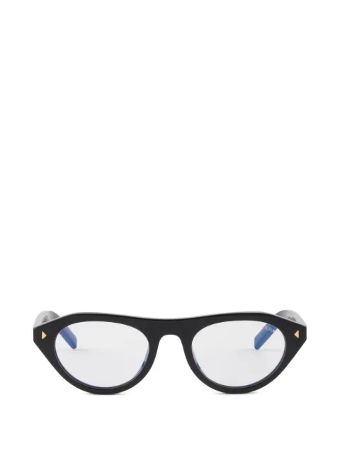 Prada Eyewear sunglasses with the iconic metal plaque Black SPRB15C051S16K