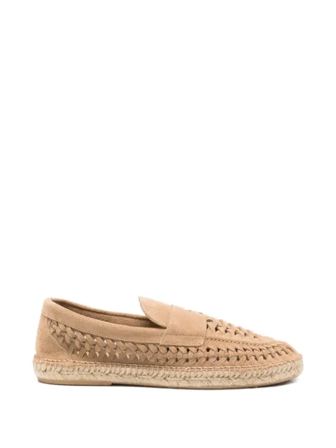 Lagoa New Trenzada woven slip-on espadrilles Brown SS26NLOATREU