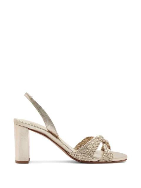 Alexandre Birman Sabrina leather sandals Gold B362190023