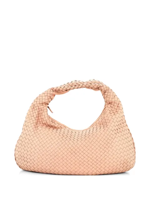 Bottega Veneta Pre-Owned Veneta Intrecciato Nappa Medium hobo bag Neutrals K9LHCD87M61VYZW3