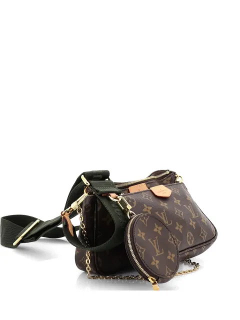 Louis Vuitton Pre-Owned Multi Pochette Accessoires Monogram Canvas crossbody bag Brown J73164ZU2JEW4K3B