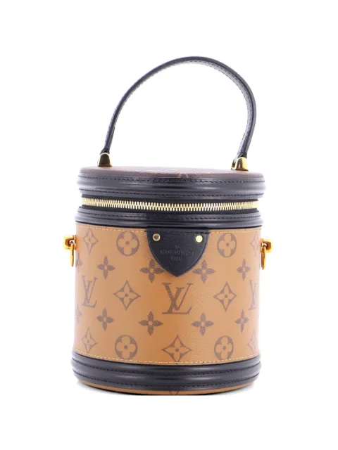 Louis Vuitton Pre-Owned Cannes Handbag Reverse Monogram Canvas satchel Brown VT5W1QRF9379EW3V