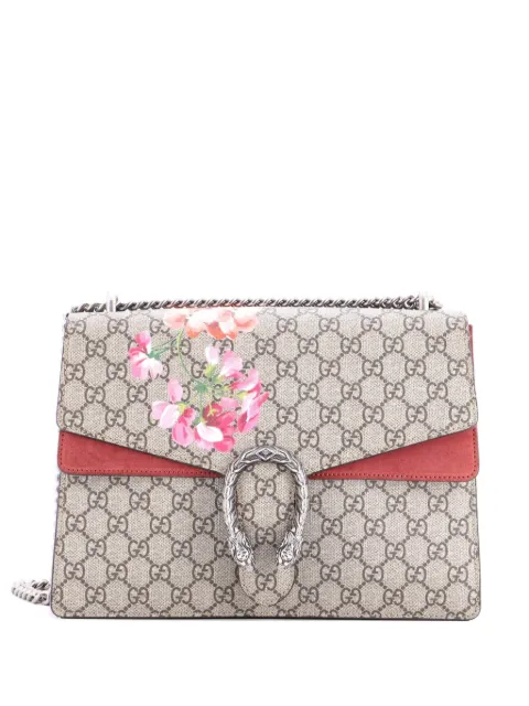 Gucci Pre-Owned Dionysus Bag Blooms Print GG Coated Canvas Medium shoulder bag Brown V9TF9G0YKS38BUTB