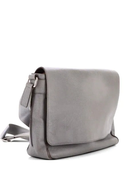 Louis Vuitton Pre-Owned Roman Handbag Taiga Leather MM crossbody bag Grey 3RM11QXF96IYLRAO