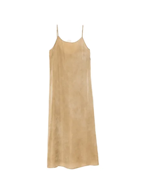 Uma Wang Anaya spaghetti-strap dress Neutrals UW5085