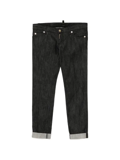 DSQUARED2 turn-up jeans Black S72LA0557S30400