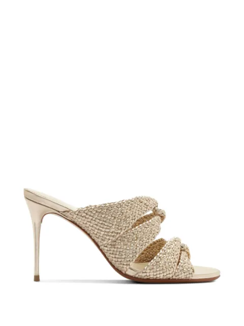 Alexandre Birman Sabrina leather sandals Gold B357000015