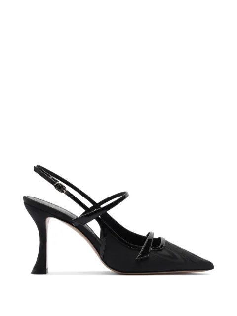 Alexandre Birman Tita Moire slingback pumps Black B060540015