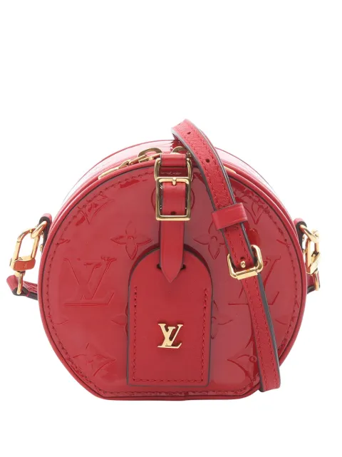 Louis Vuitton Pre-Owned 2010-2026 Monogram Vernis Mini Boite Chapeau Souple crossbody bag Red VO853R4BZ7YOBJD5