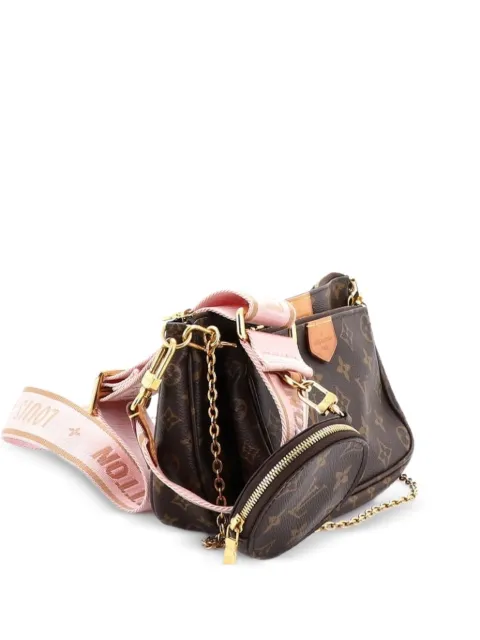 Louis Vuitton Pre-Owned Multi Pochette Accessoires Monogram Canvas crossbody bag Brown DTJM9DF69T07V1Y9