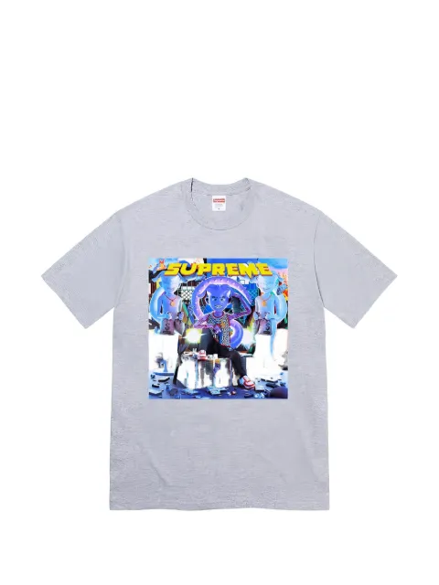 Supreme Richest graphic-print T-shirt Grey FW21T36